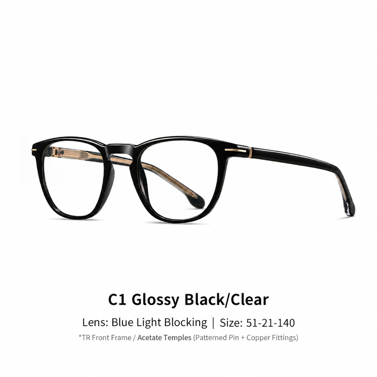 Eyeao Round Acetate Optical frames F32204