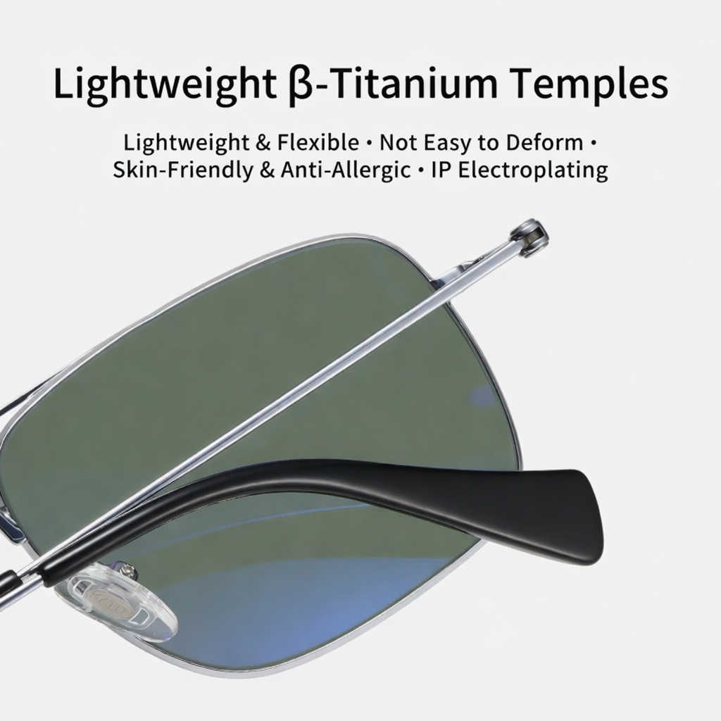 Eyeao Titanium Sunglasses S19205