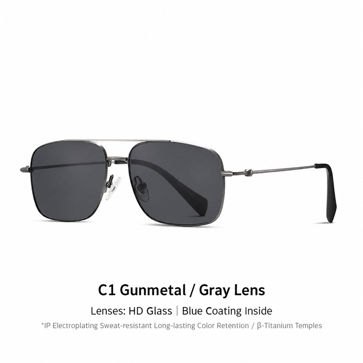 Eyeao Titanium Sunglasses S19205