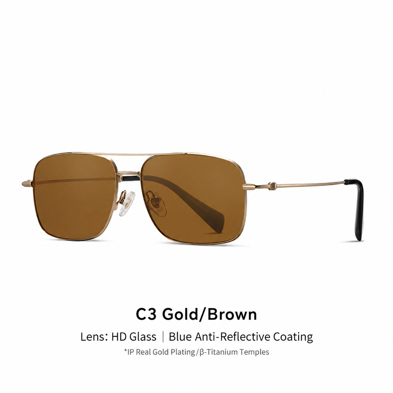 Eyeao Titanium Sunglasses S19205