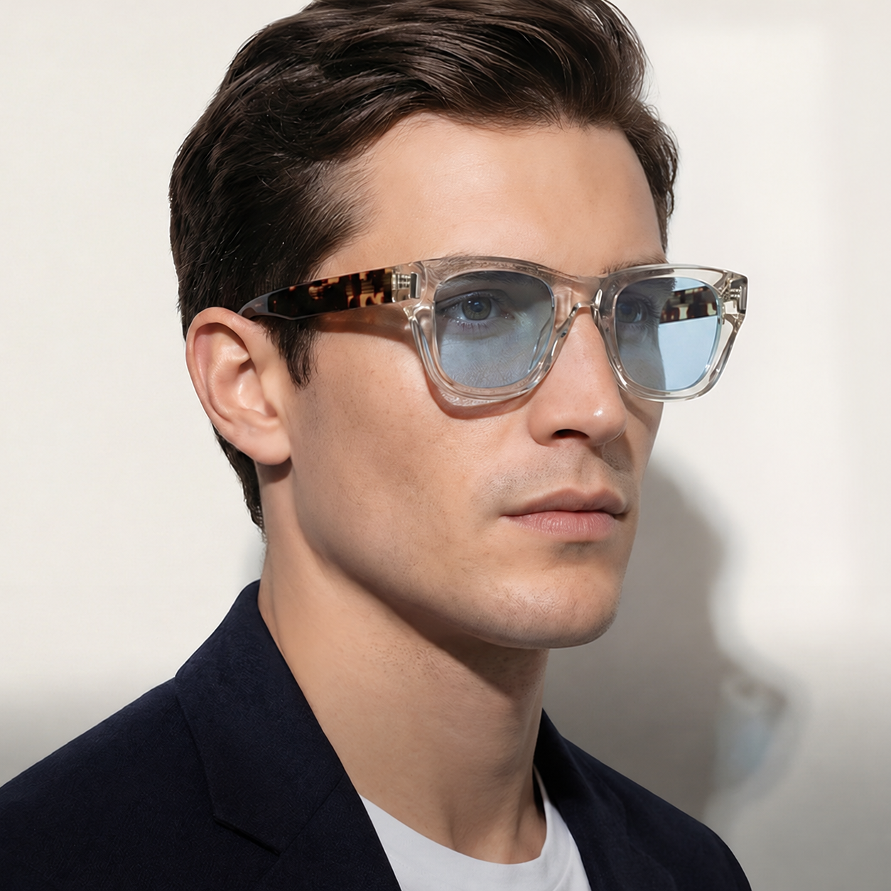 Eyeao Square Acetate Sunglasses S32234