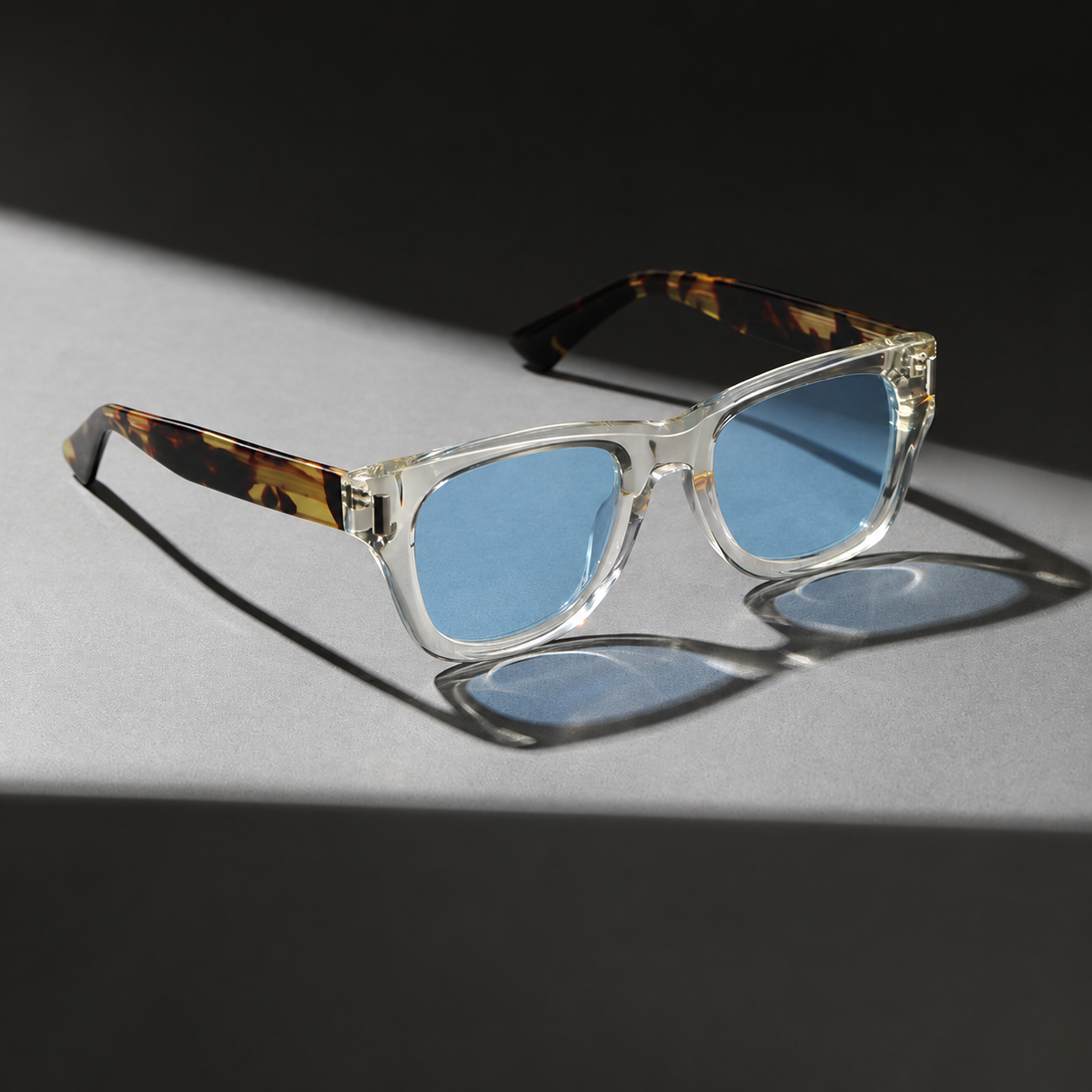 Eyeao Square Acetate Sunglasses S32234