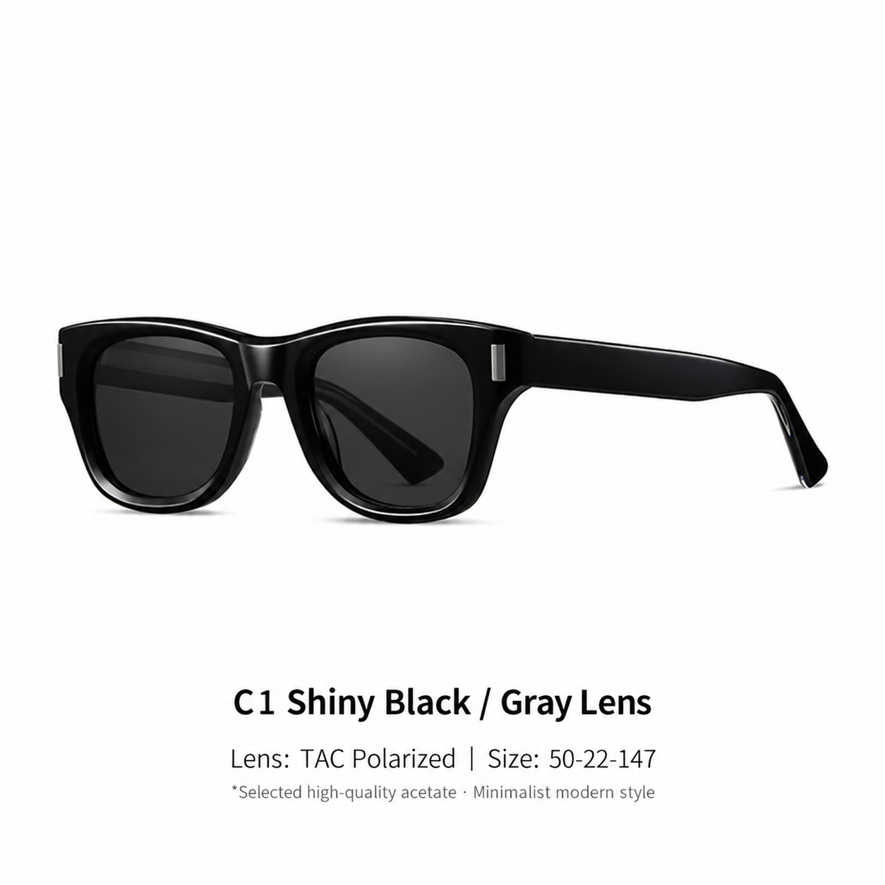 Eyeao Square Acetate Sunglasses S32234