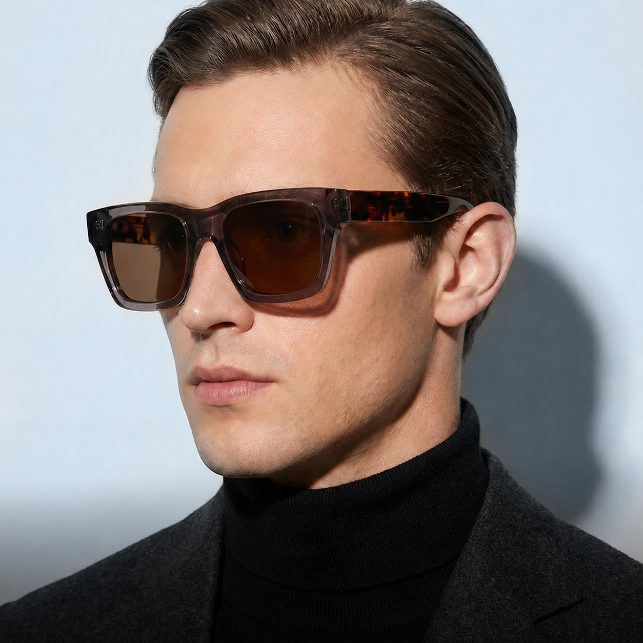 Eyeao Square Acetate UV400 Sunglasses S32240