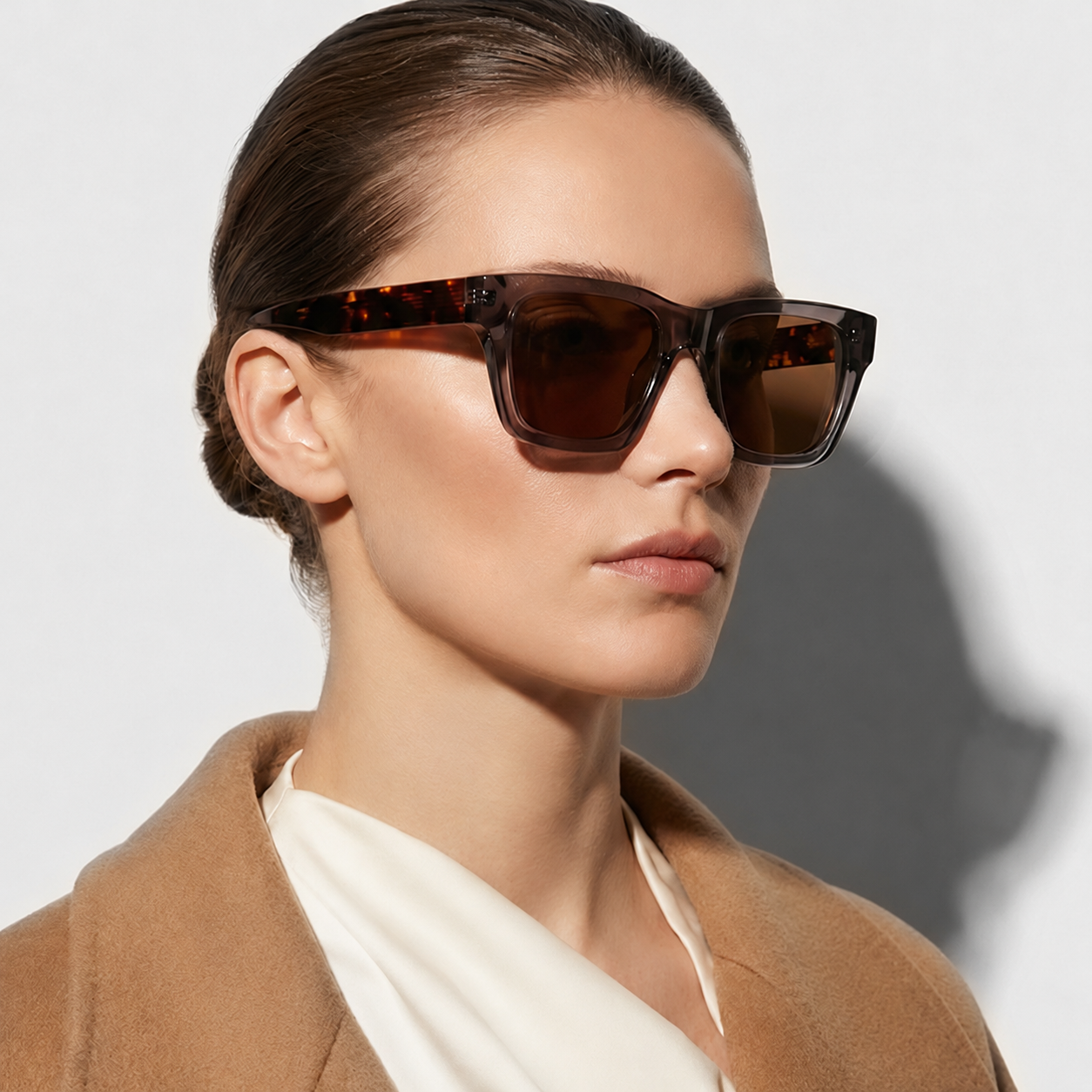 Eyeao Square Acetate UV400 Sunglasses S32240