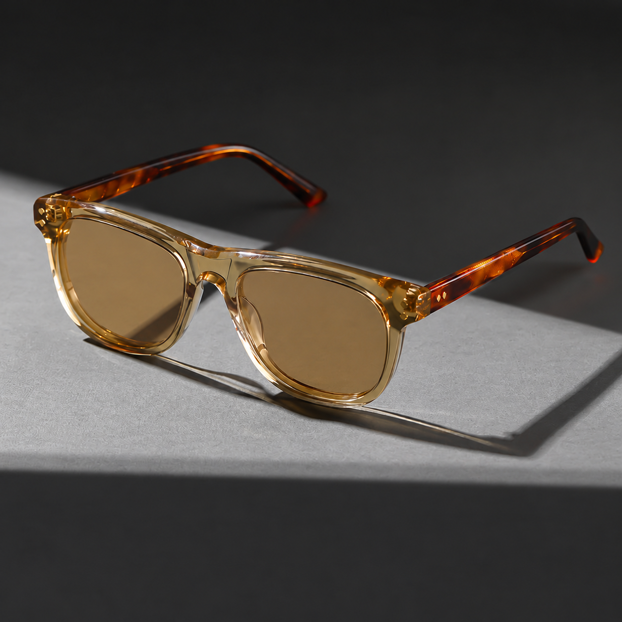Eyeao Square Acetate UV400 Sunglasses S32242