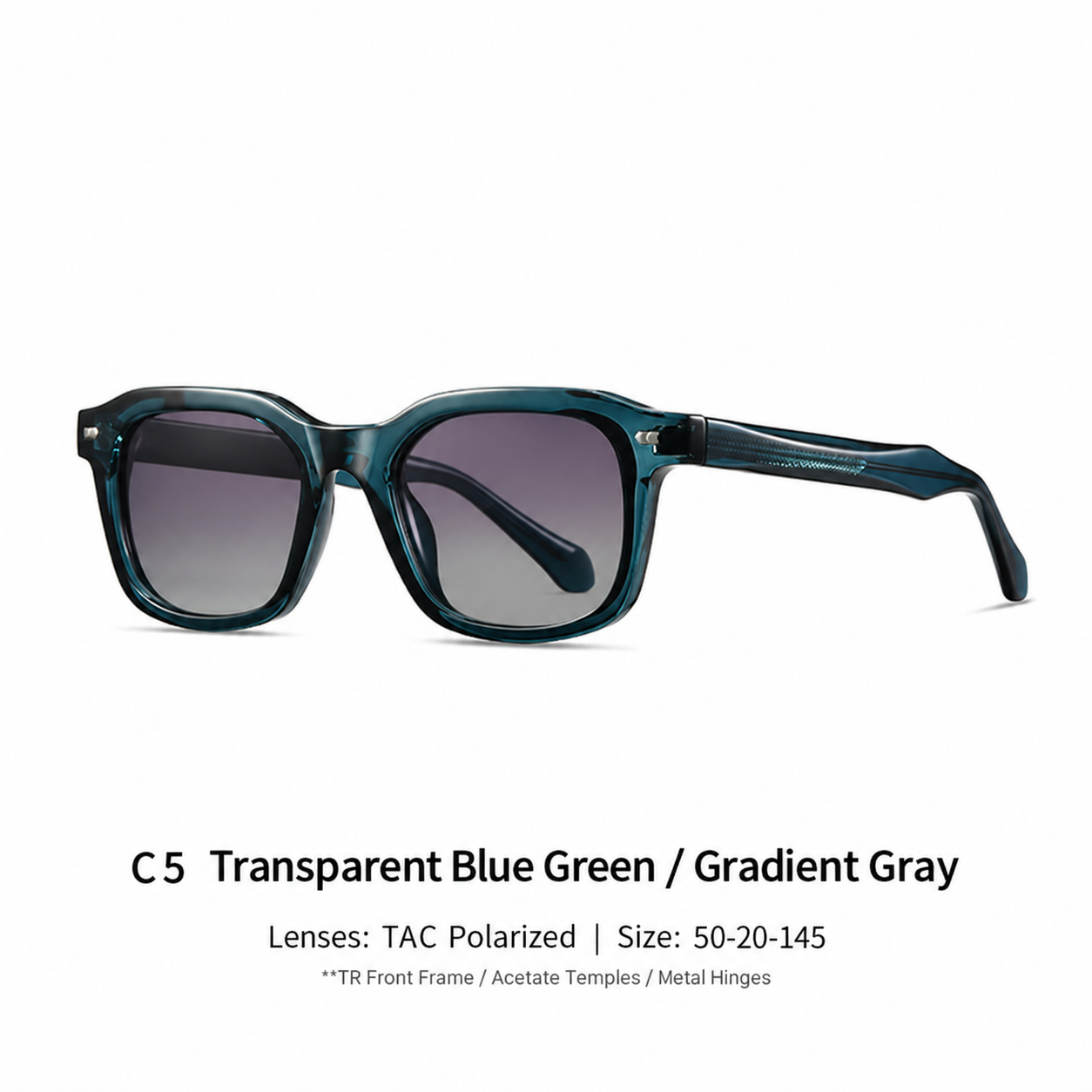 Eyeao Square Acetate Sunglasses S31241