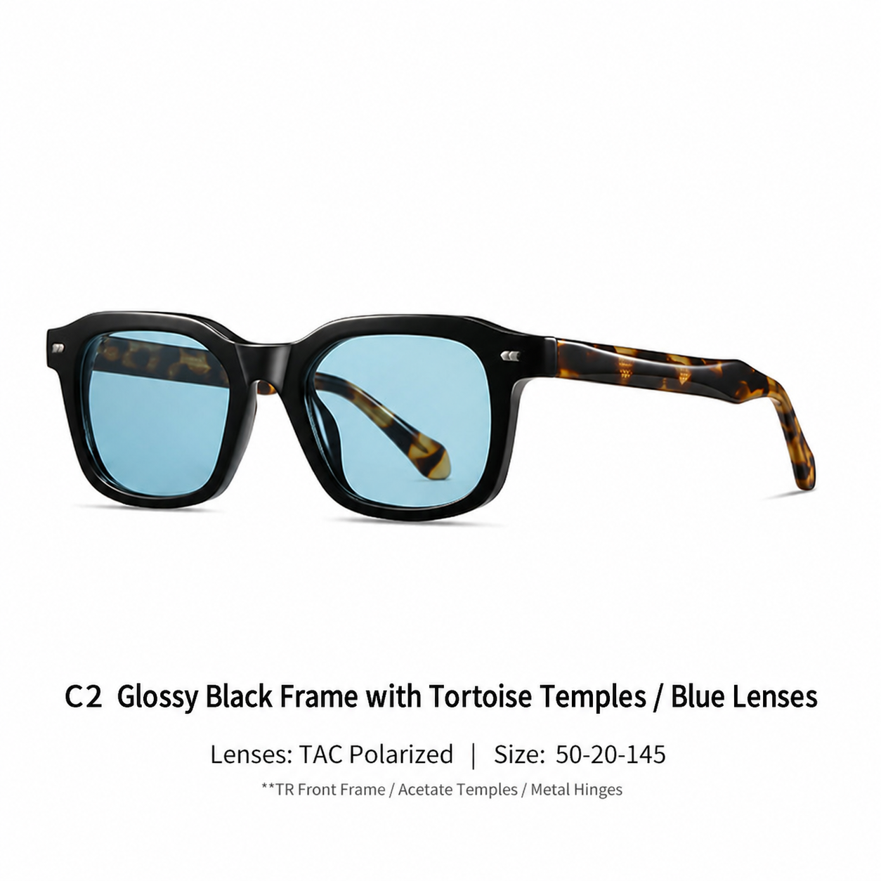 Eyeao Square Acetate Sunglasses S31241