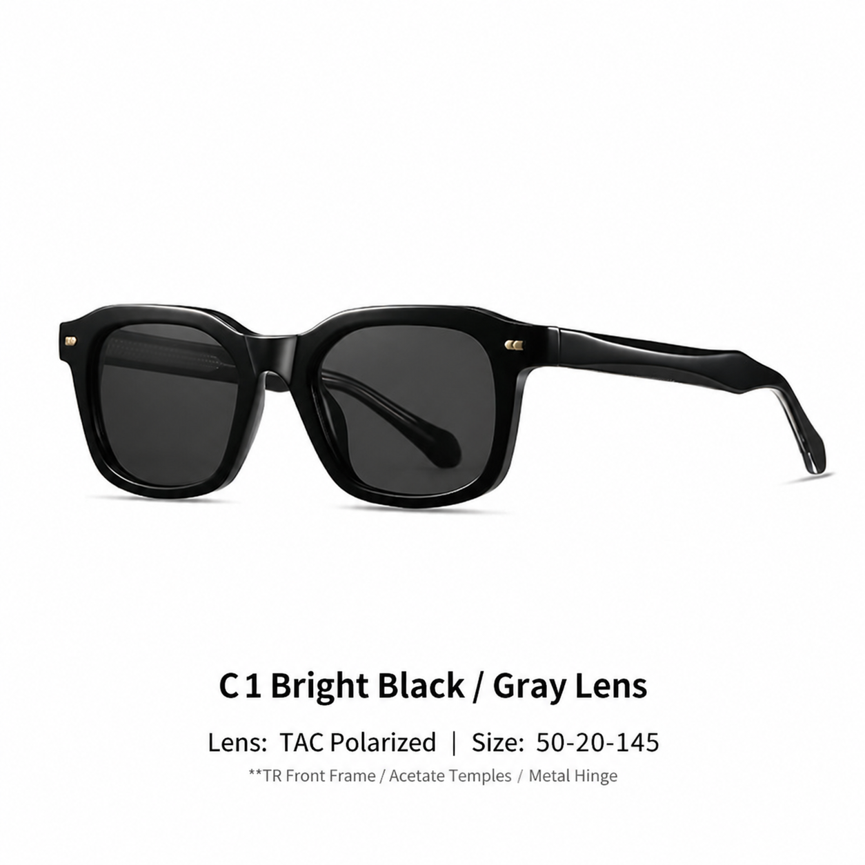 Eyeao Square Acetate Sunglasses S31241