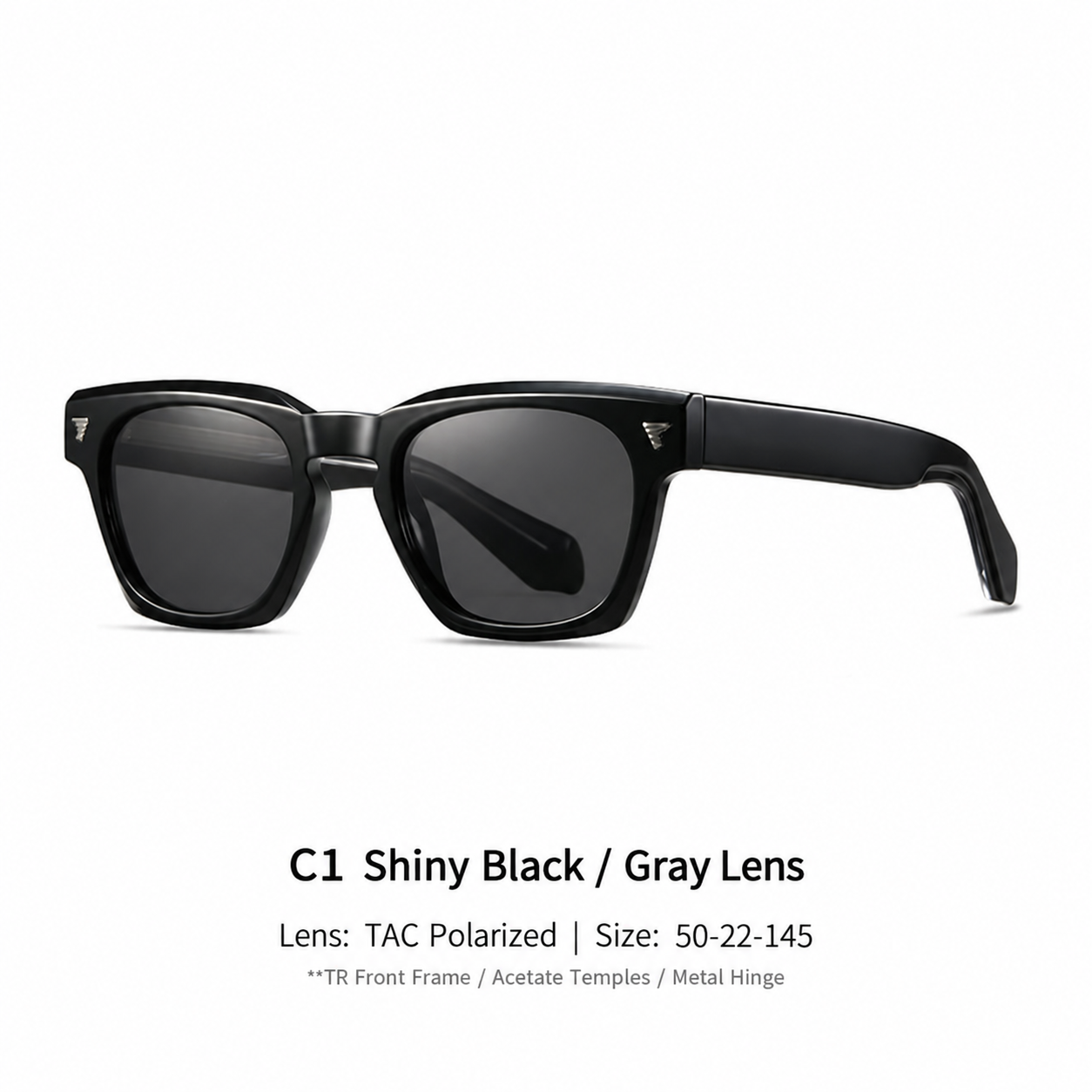 Eyeao Square Acetate Sunglasses S31245