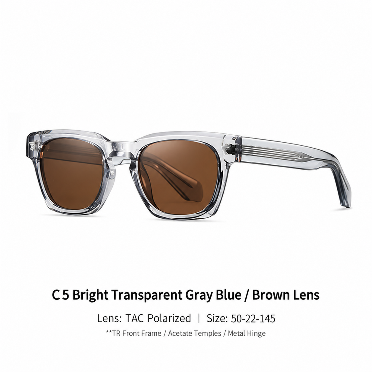 Eyeao Square Acetate Sunglasses S31245