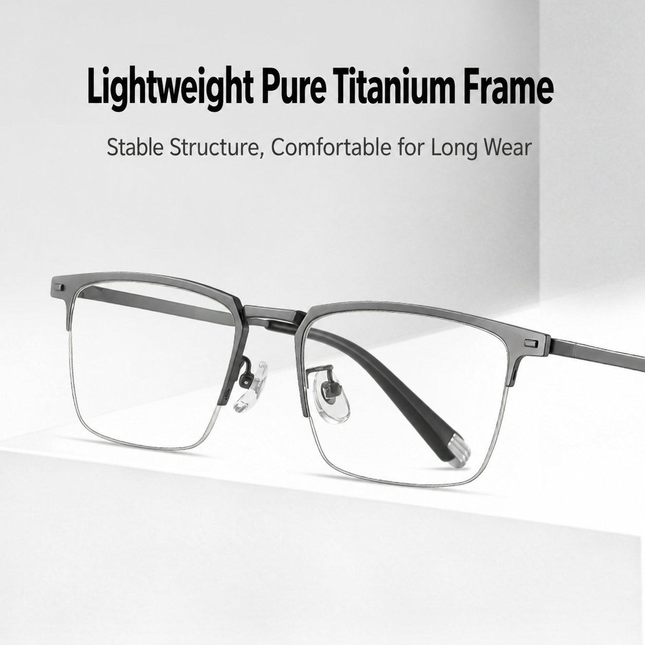 Eyeao Pure titanium Blue light blocking Optical frames LF9021