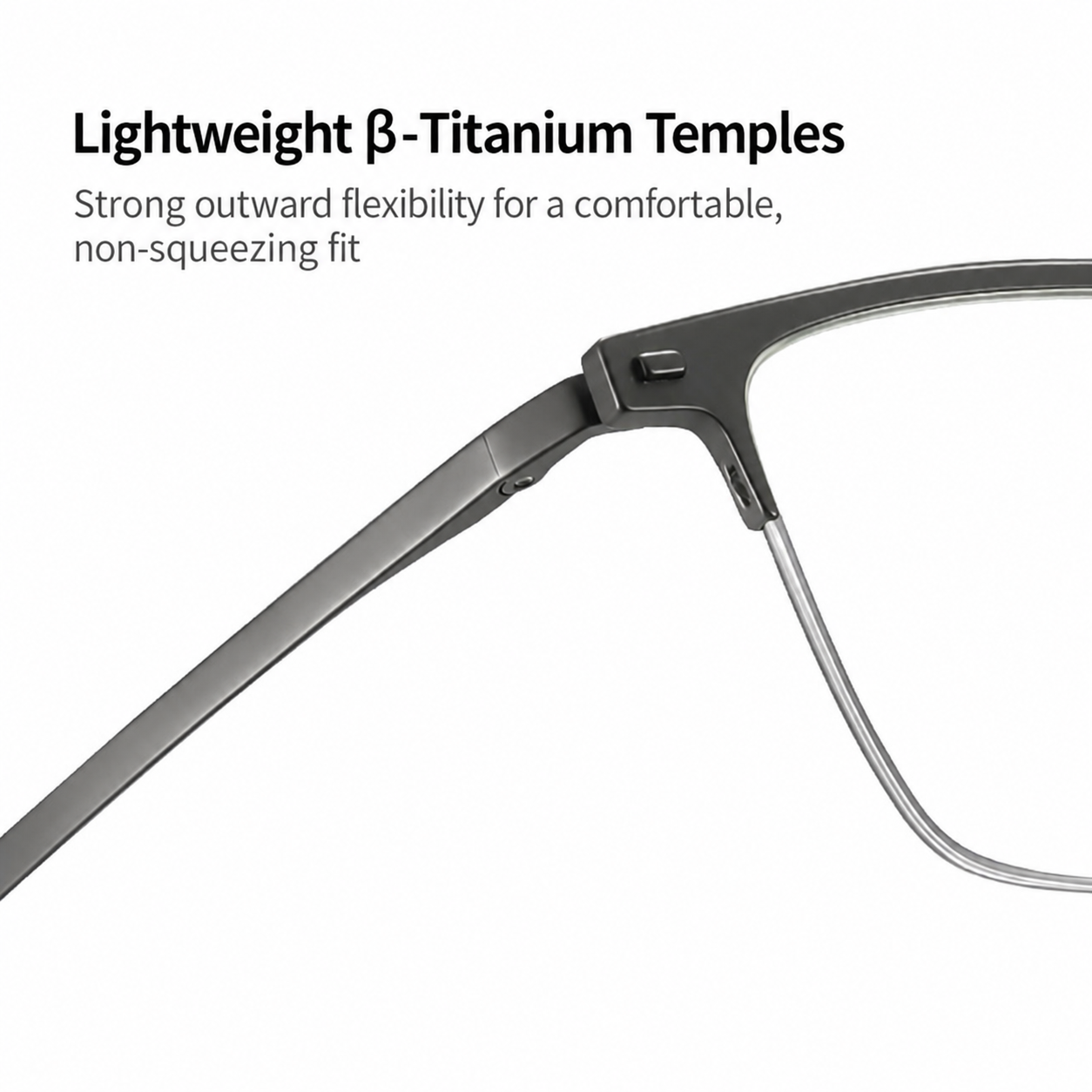 Eyeao Pure titanium Blue light blocking Optical frames LF9021