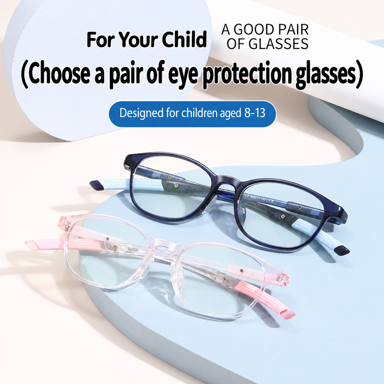 Eyeao TR90 Blue light blocking Optical frames K8214