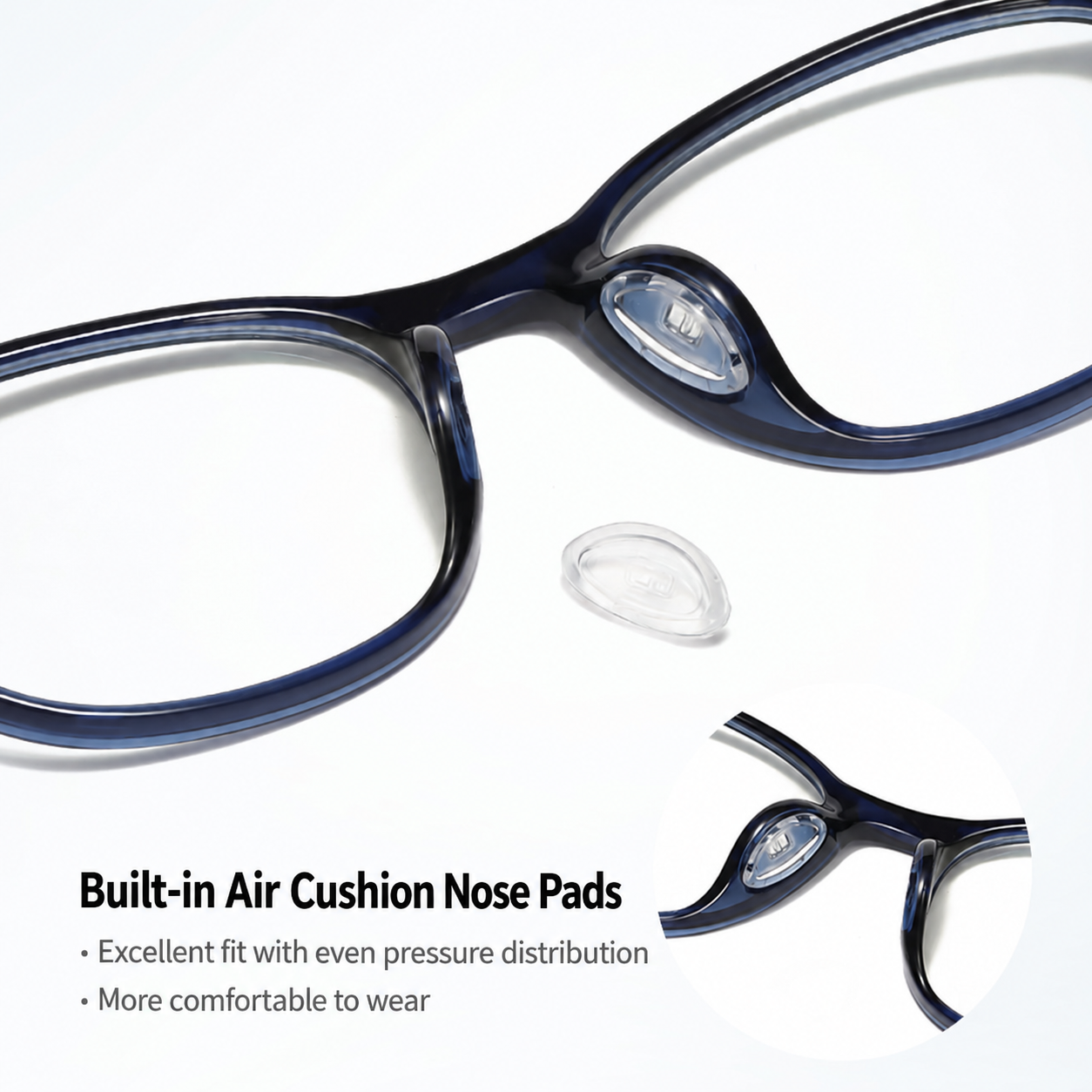 Eyeao TR90 Blue light blocking Optical frames K8214