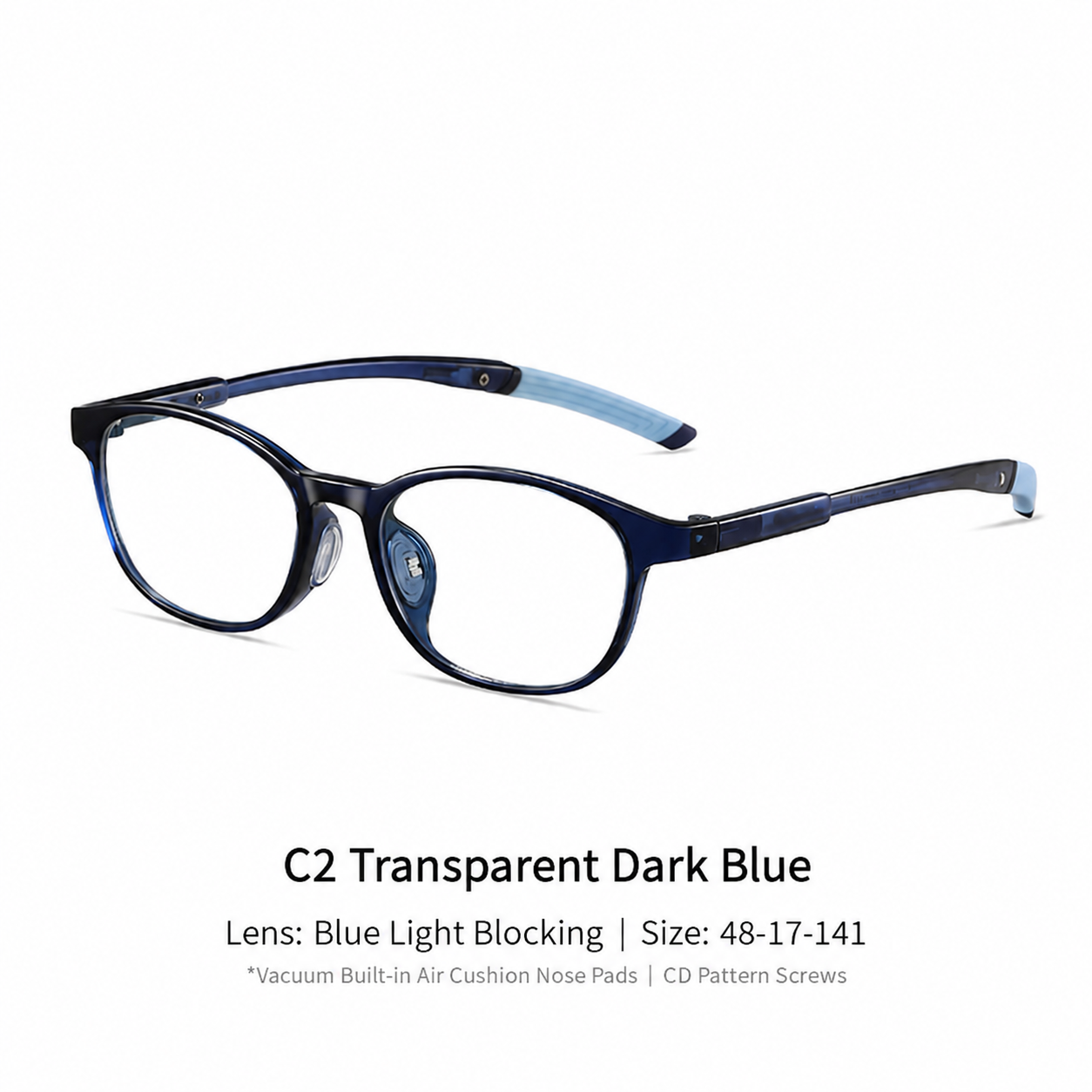 Eyeao TR90 Blue light blocking Optical frames K8214