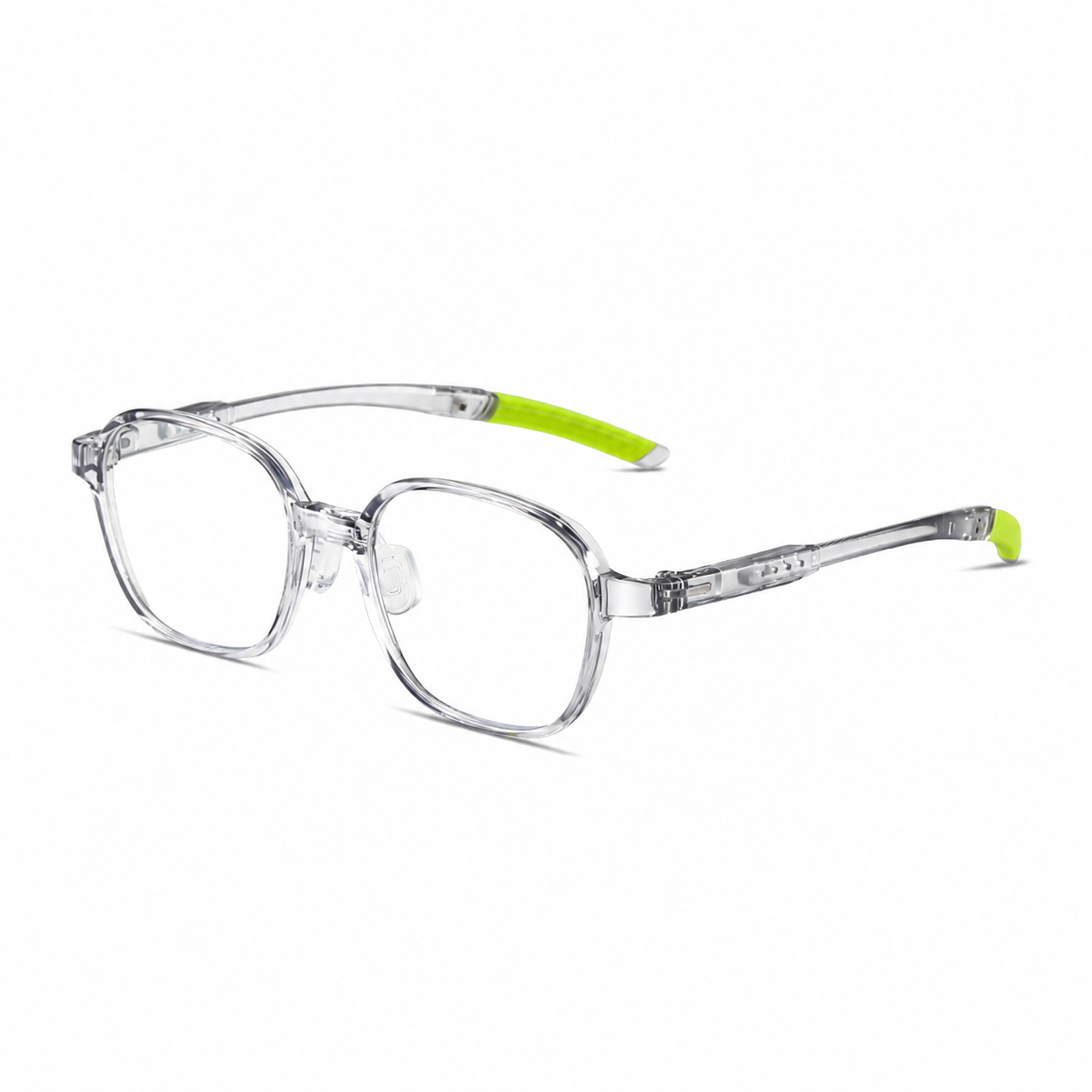 Eyeao Silica gel Blue light blocking UV400 Optical frames K8215
