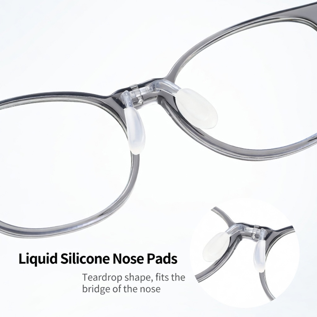 Eyeao Silica gel Blue light blocking Optical frames K8222