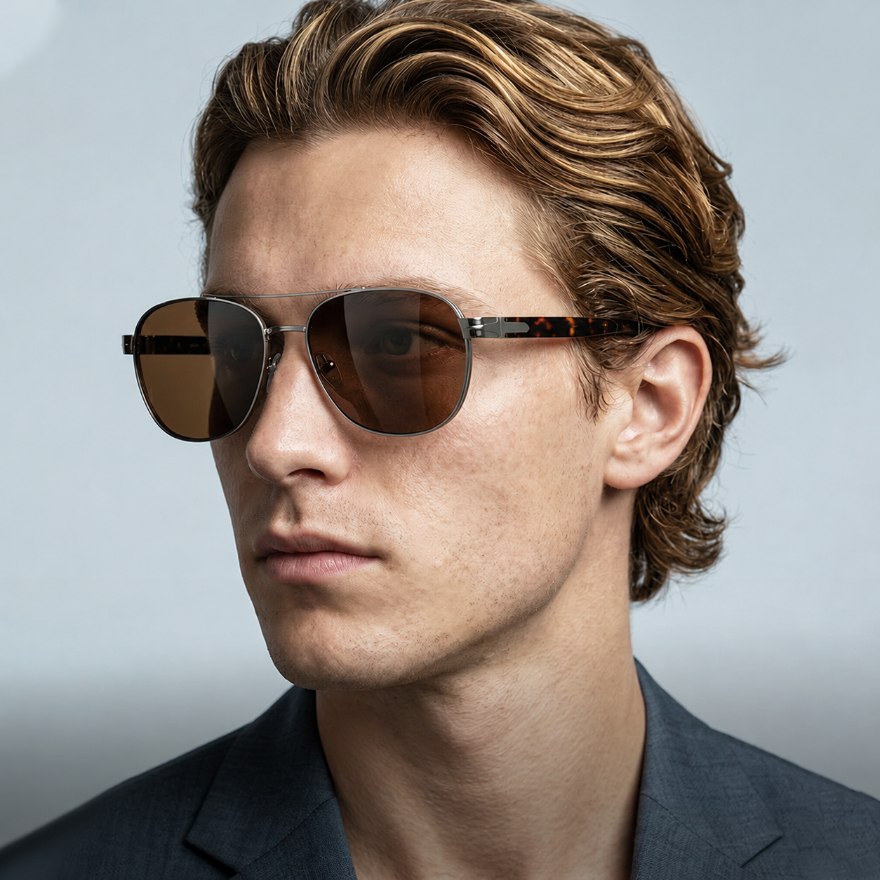Eyeao Aviator Polarized UV400 Sunglasses S15214