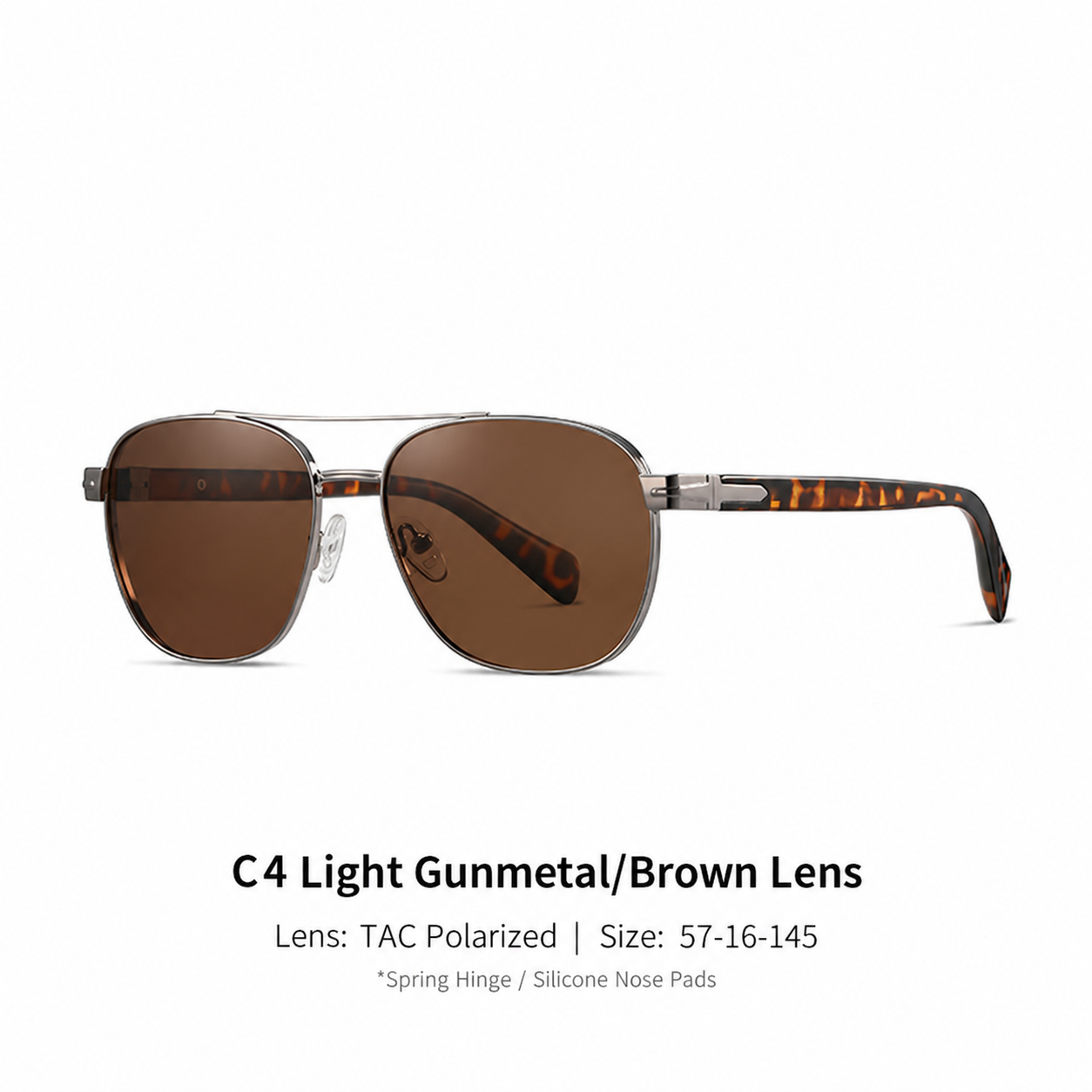 Eyeao Aviator Polarized UV400 Sunglasses S15214