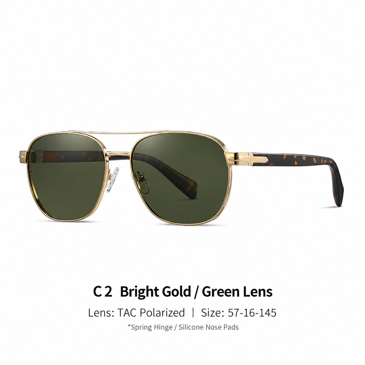 Eyeao Aviator Polarized UV400 Sunglasses S15214