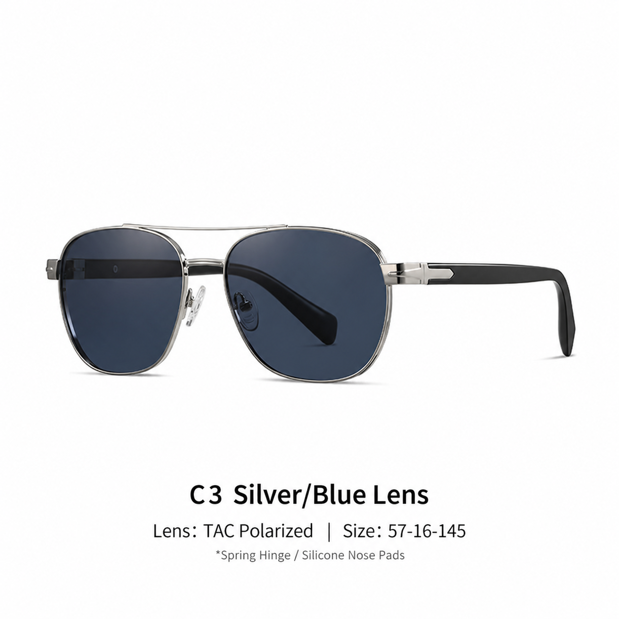 Eyeao Aviator Polarized UV400 Sunglasses S15214