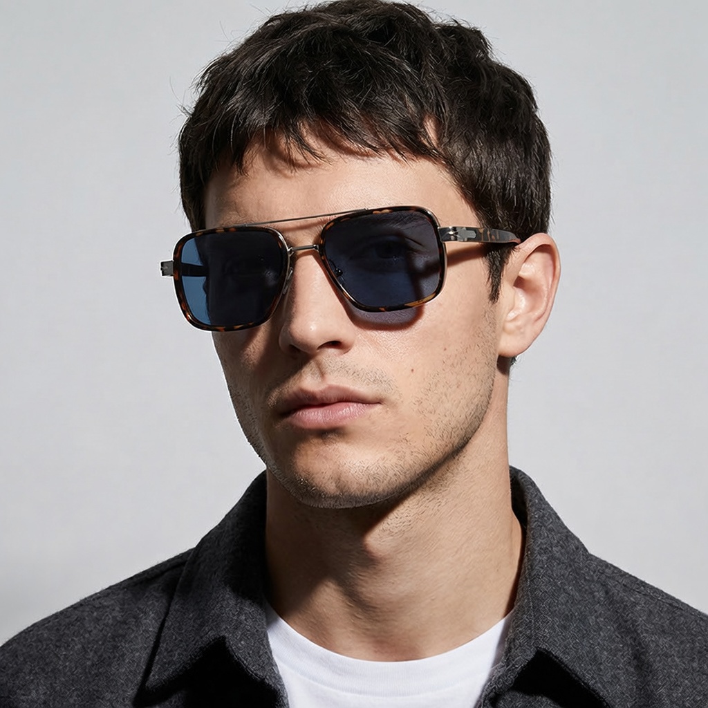 Eyeao Square Polarized Sunglasses S15216