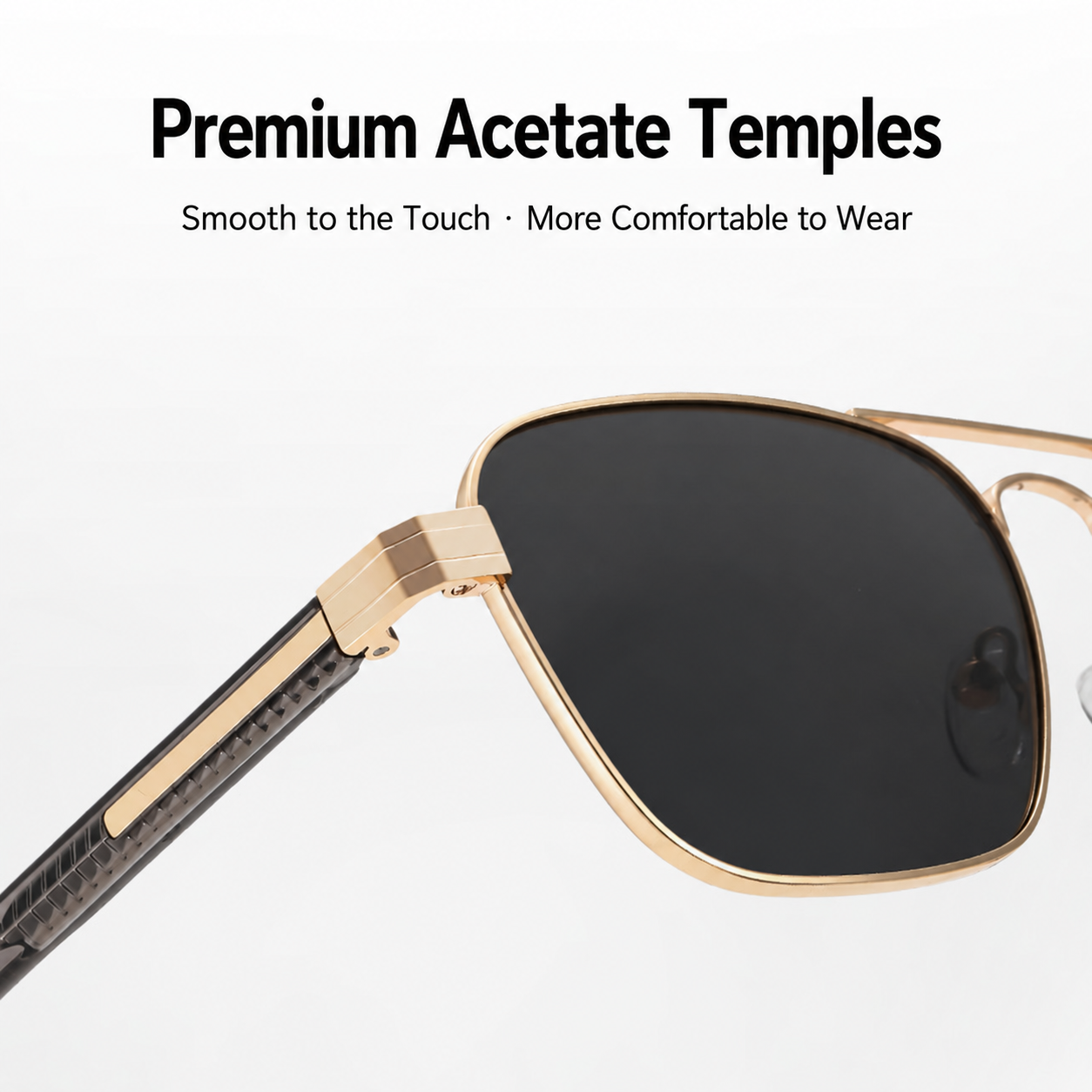 Eyeao Metal UV400 Sunglasses S15223