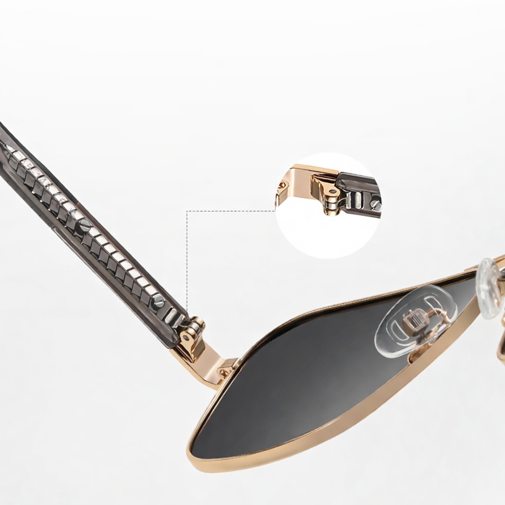 Eyeao Metal UV400 Sunglasses S15223