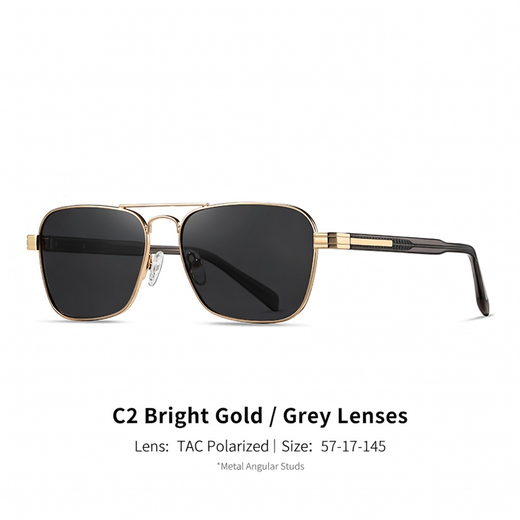 Eyeao Metal UV400 Sunglasses S15223