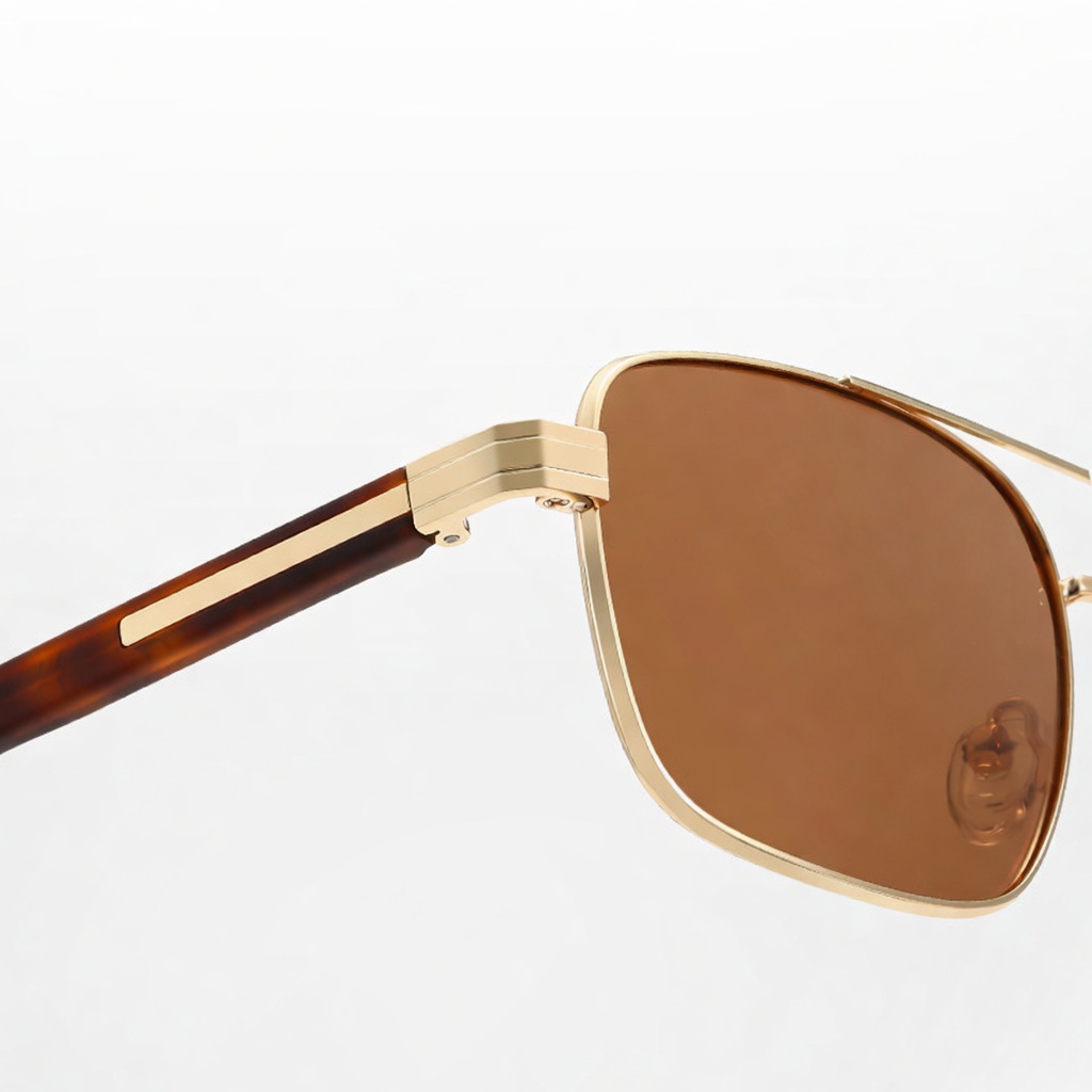 Eyeao Metal Acetate Polarized Sunglasses S15221