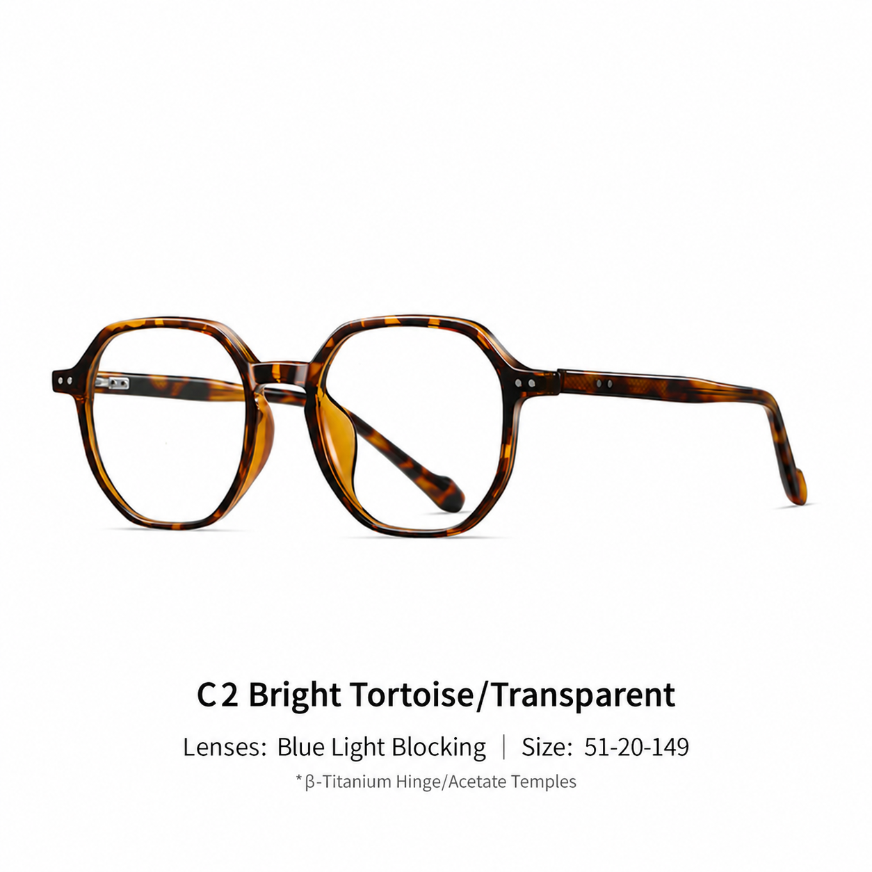 Eyeao Acetate Blue light blocking Optical frames TR4005