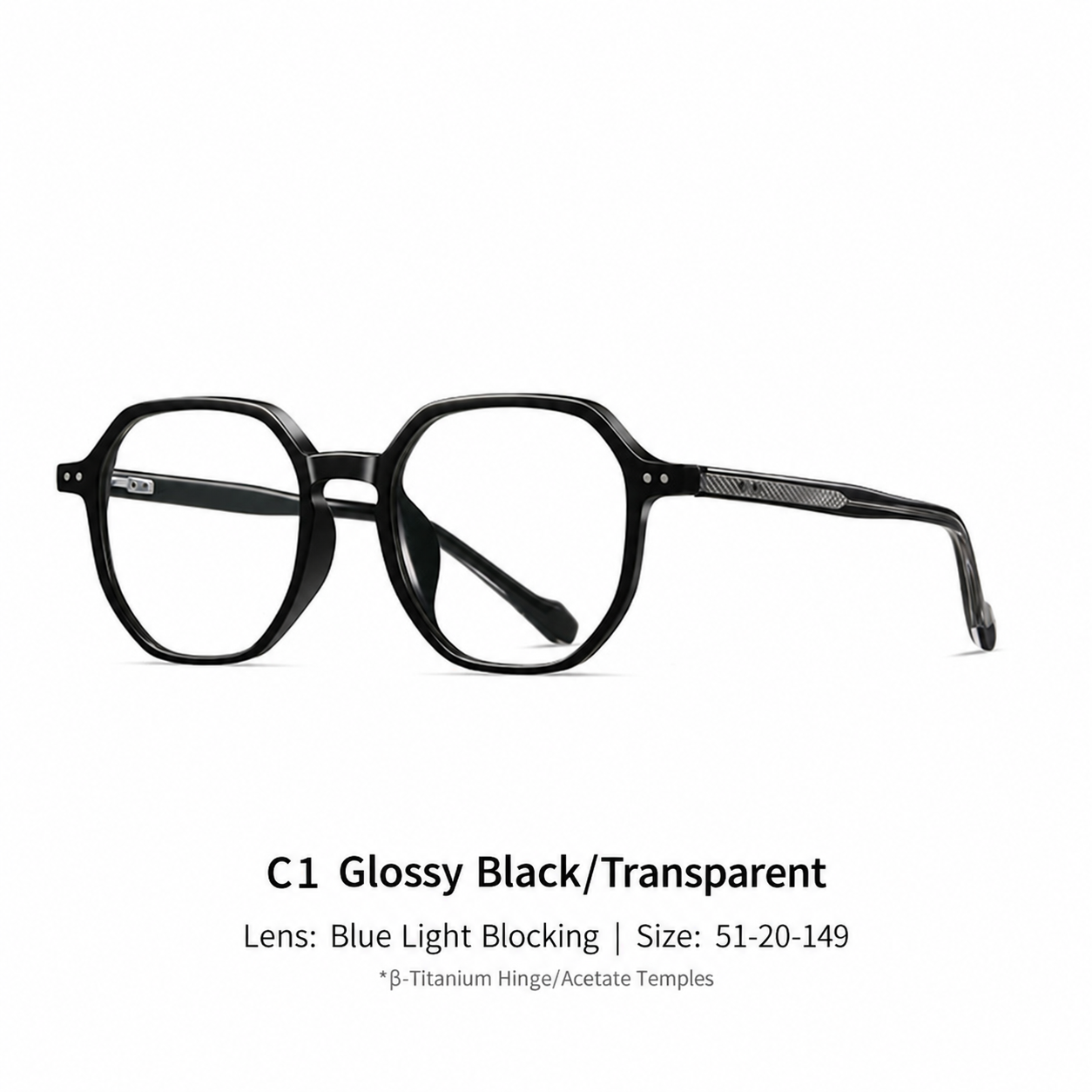 Eyeao Acetate Blue light blocking Optical frames TR4005