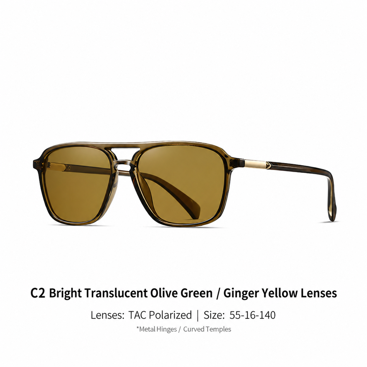 Eyeao Aviator Polarized UV400 Sunglasses S16202
