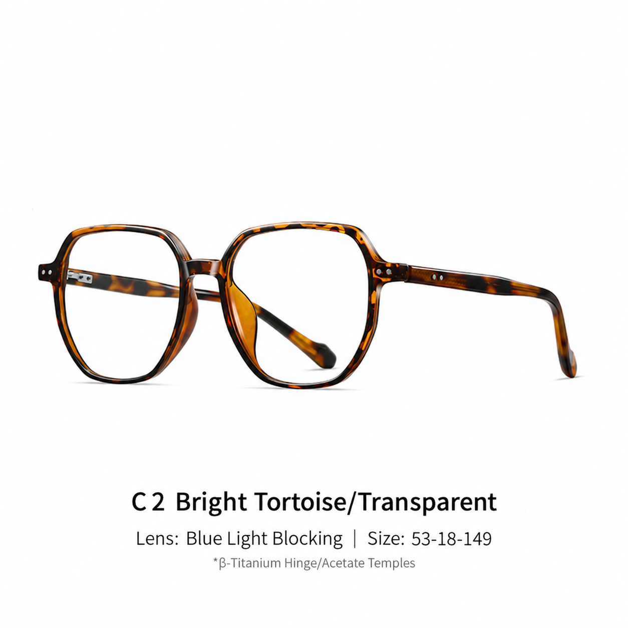 Eyeao Acetate Blue light blocking Optical frames TR4002