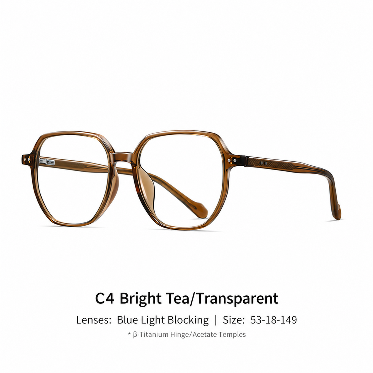 Eyeao Acetate Blue light blocking Optical frames TR4002