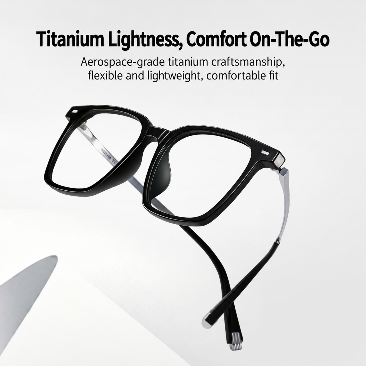 Eyeao Titanium Blue light blocking Optical frames TR4004