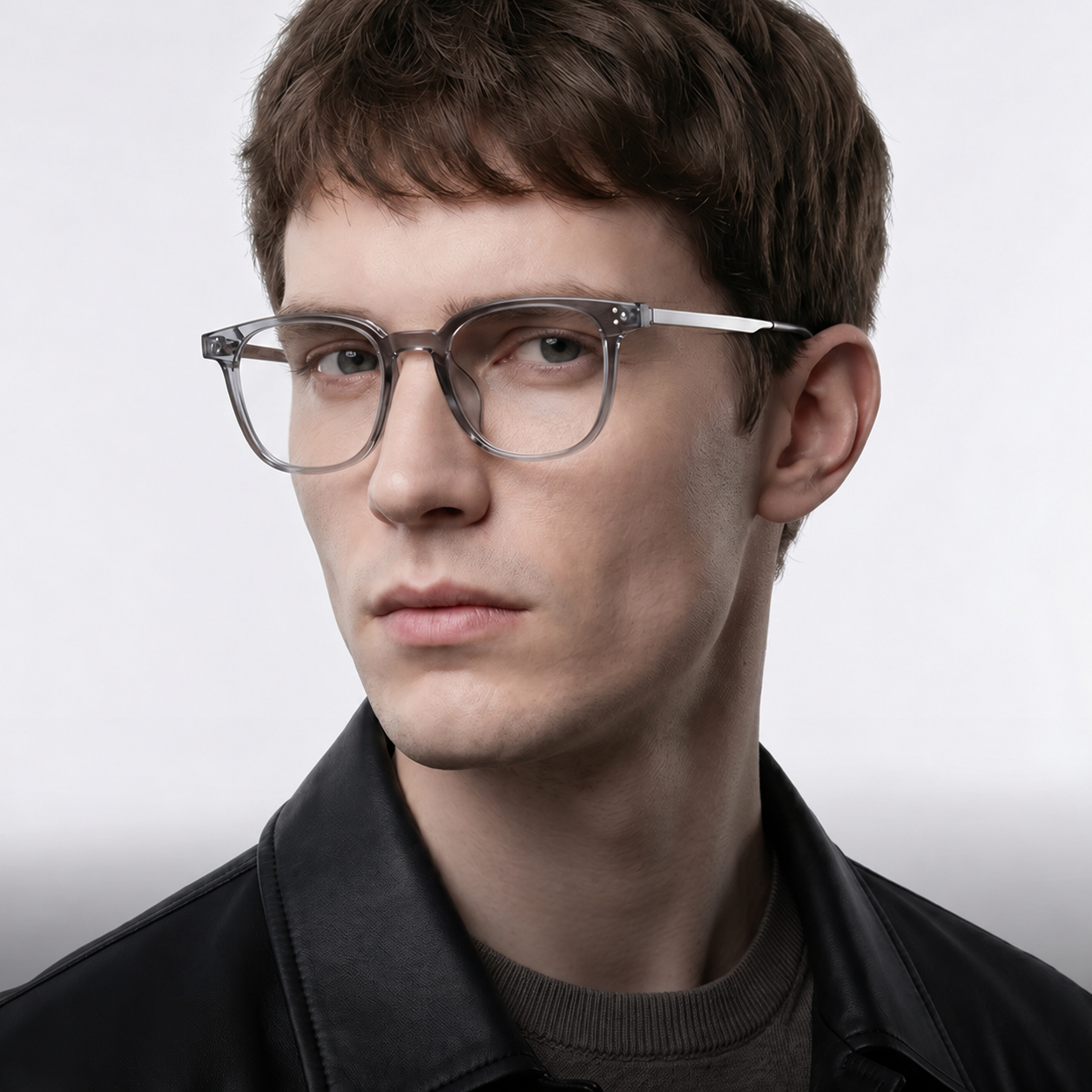 Eyeao Titanium Blue light blocking Optical frames TR4001