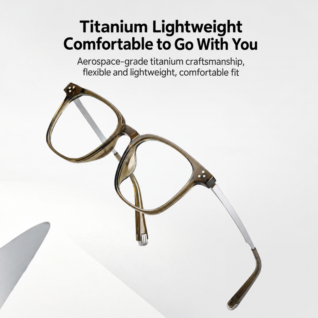 Eyeao Titanium Blue light blocking Optical frames TR4001