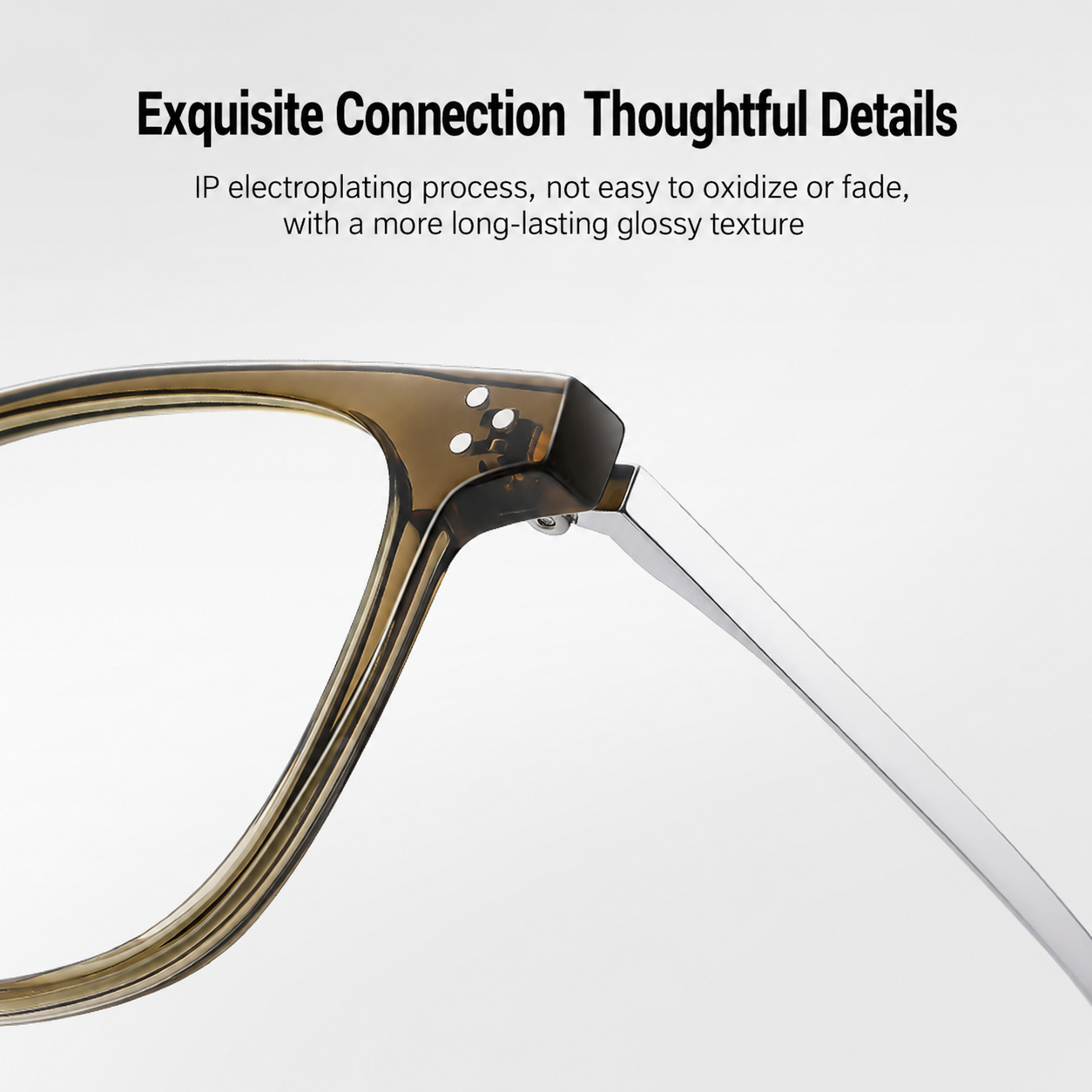 Eyeao Titanium Blue light blocking Optical frames TR4001