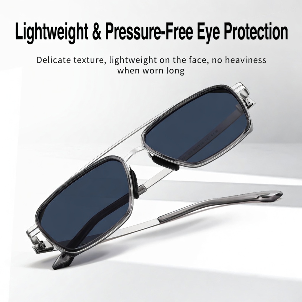Eyeao Square Polarized Night driving Sunglasses S15227