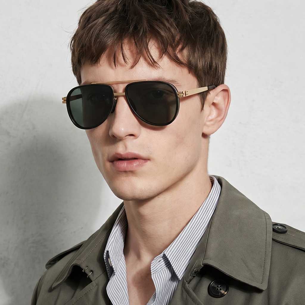 Eyeao Square Polarized Sunglasses S15228