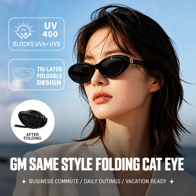 Eyeao Cat eye UV400 Polarized Sunglasses