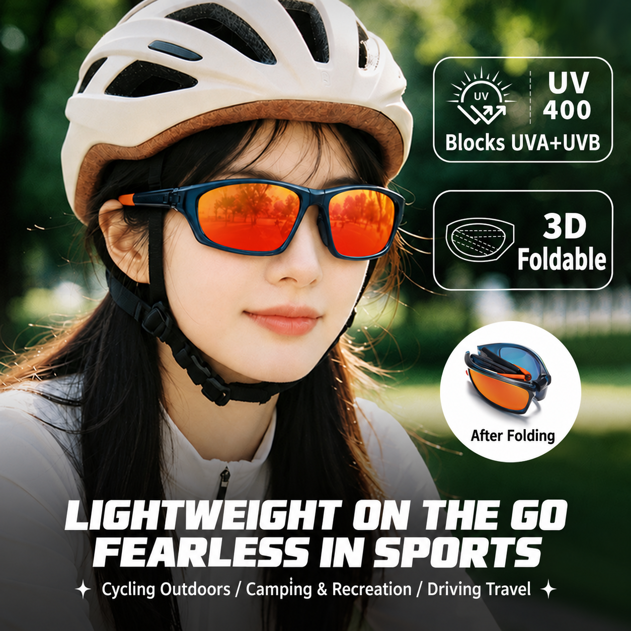 Eyeao Polarized Cycling glasses