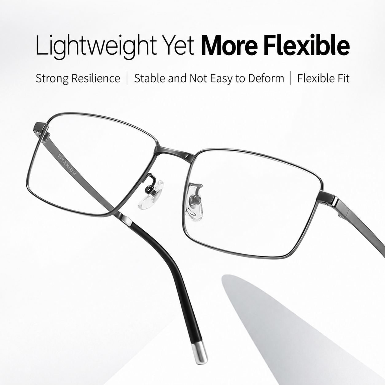 Eyeao Titanium Blue light blocking Optical frames LE8016