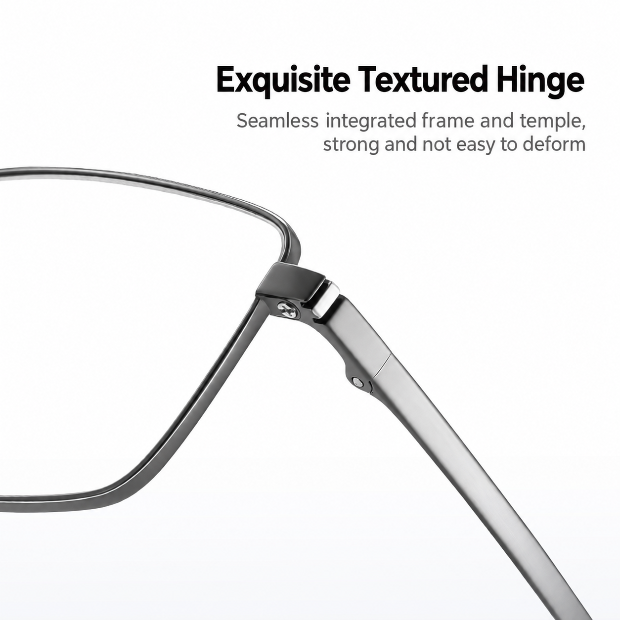 Eyeao Titanium Blue light blocking Optical frames LE8016