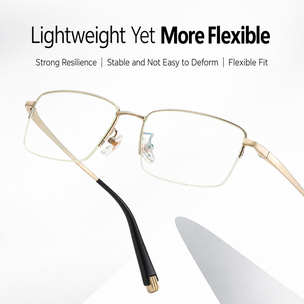 Eyeao Titanium Blue light blocking Optical frames LE8028