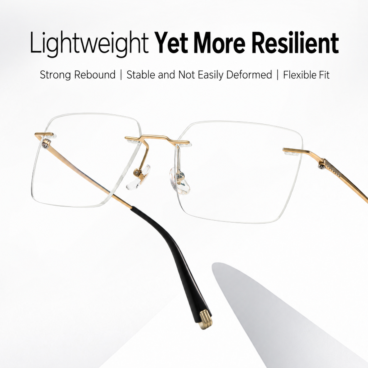 Eyeao Titanium Blue light blocking Optical frames LE8026