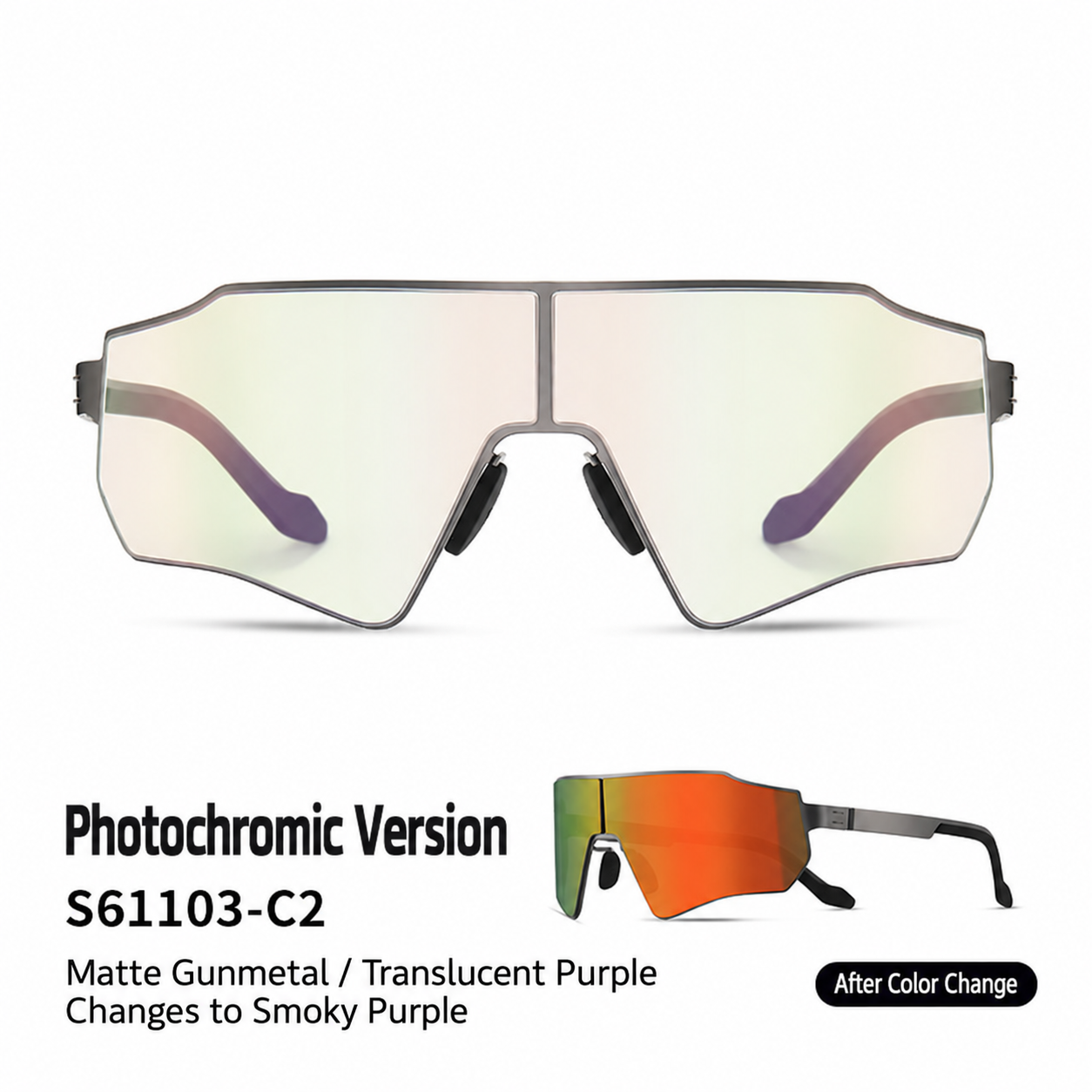 Eyeao UV400 Sports sunglasses S61103