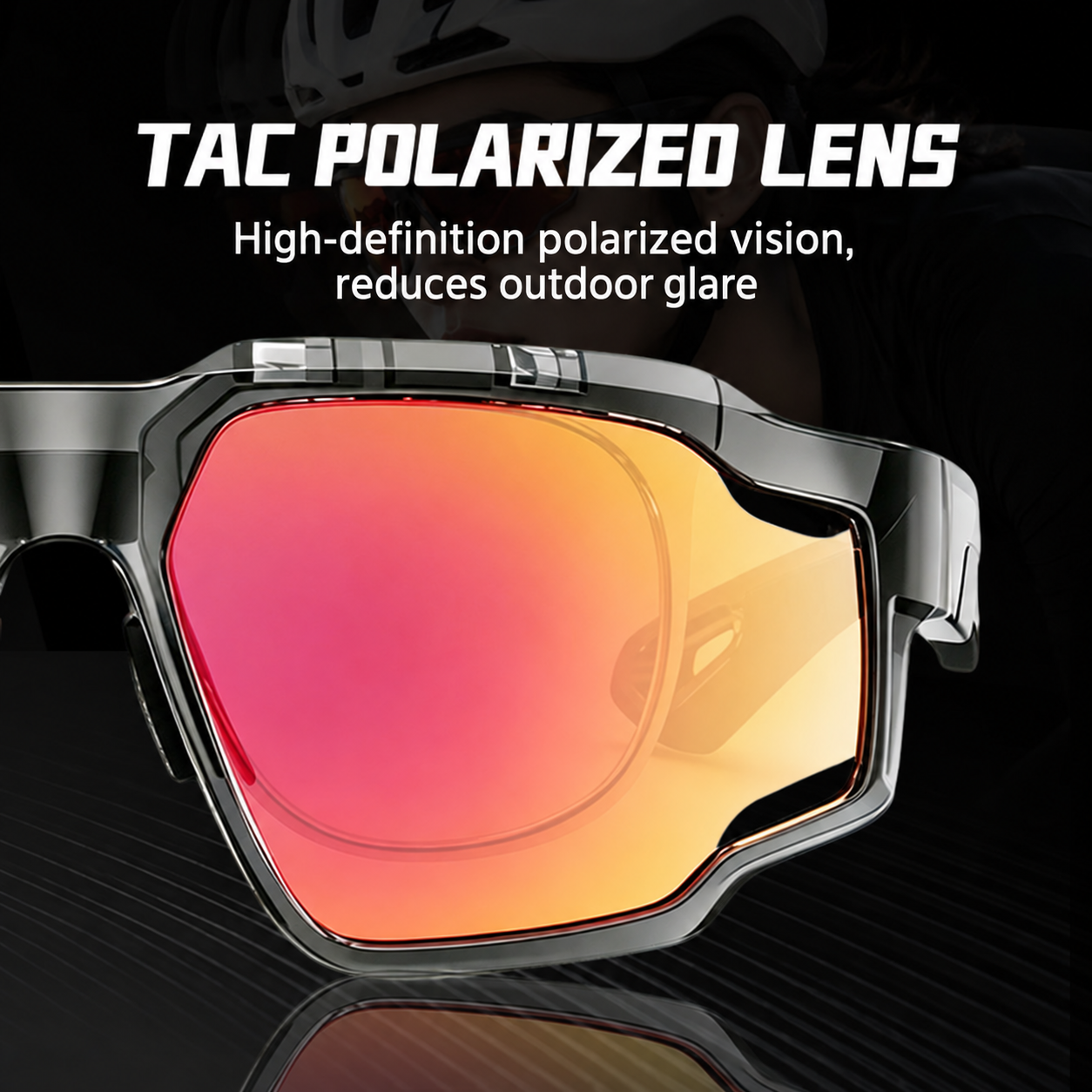 Eyeao Windproof Polarized Sports sunglasses S18207